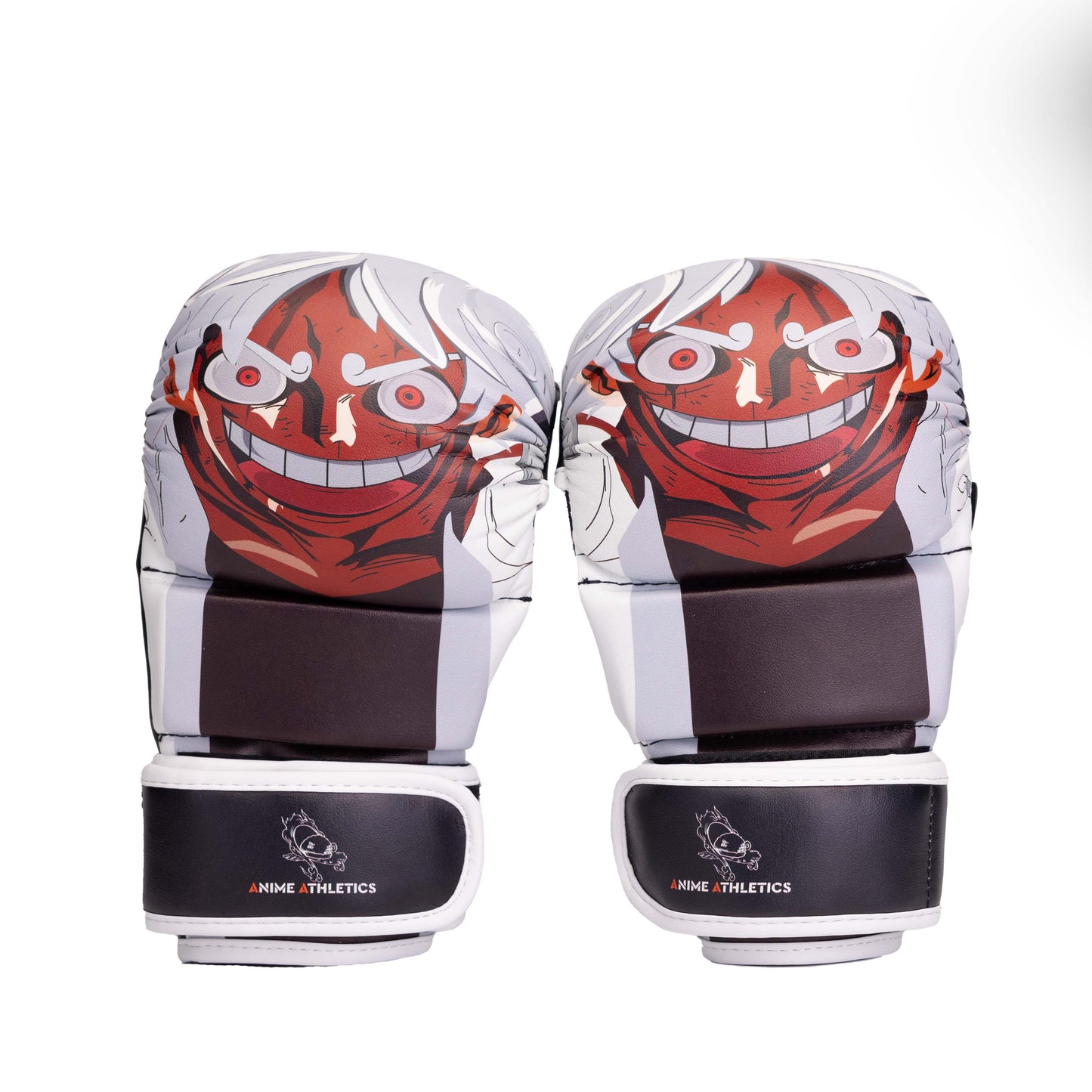 Anime Athletics MMA Gloves - Black/White, GATORINGU