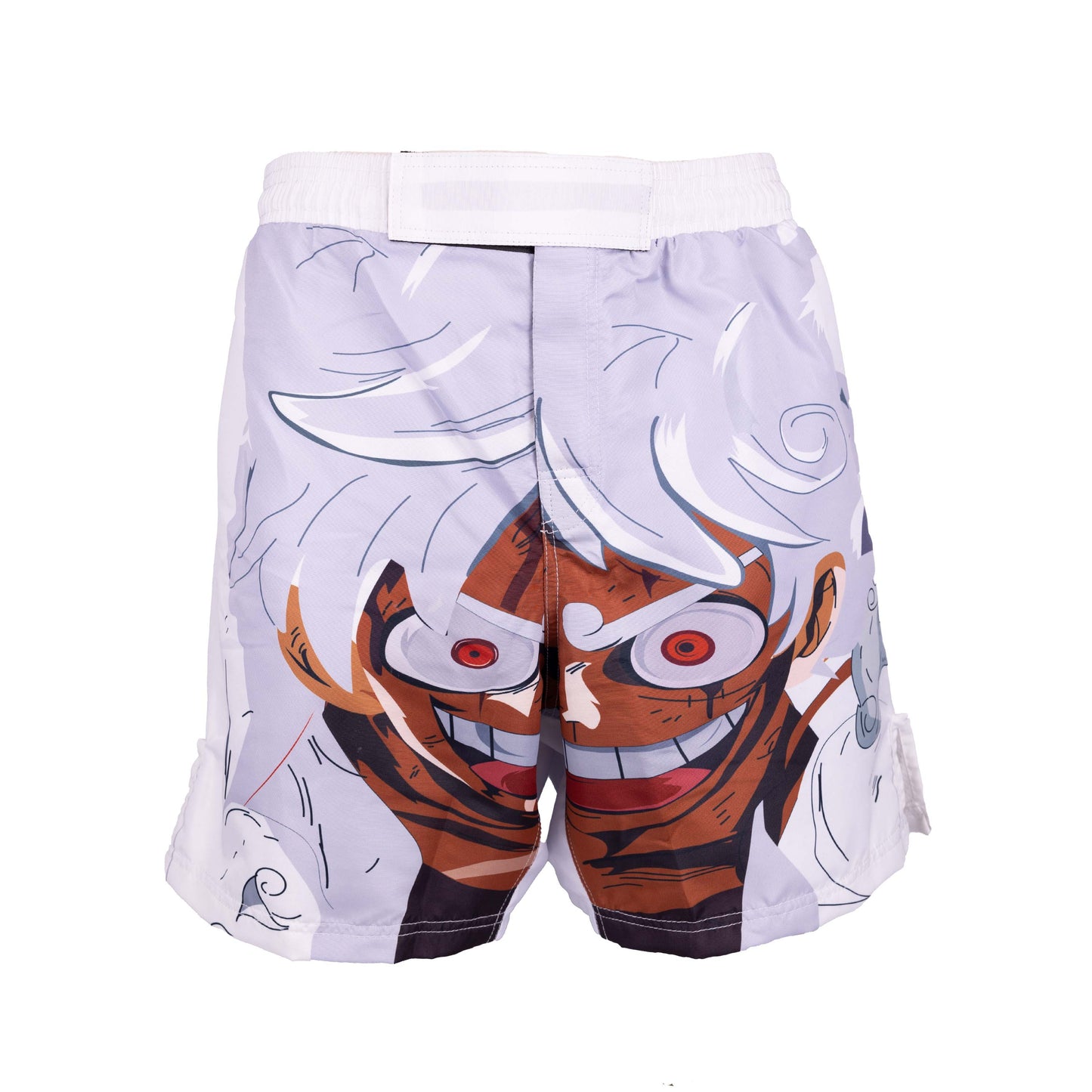 Anime Athletics MMA Shorts, Black/White, GEAR 5