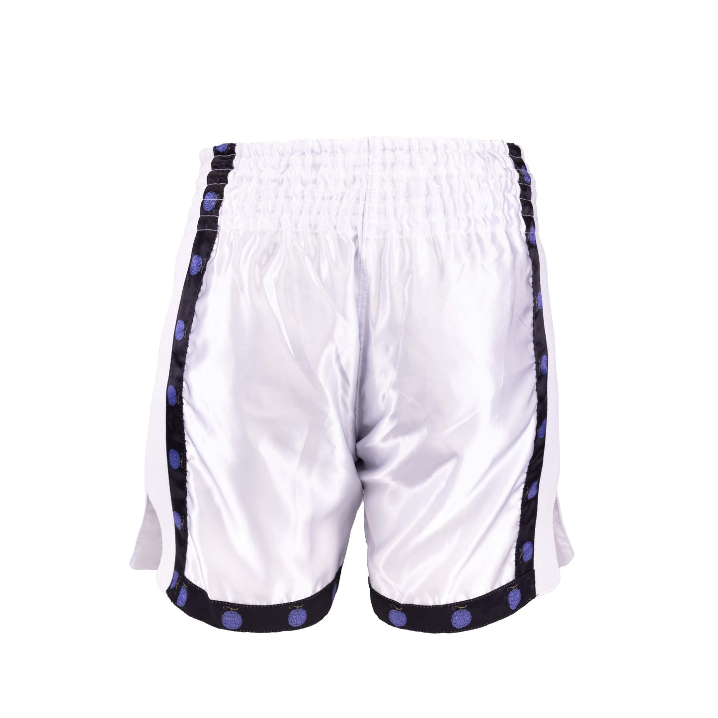 Anime Athletics Muay Thai Short - White/Black, HEARTBEAT